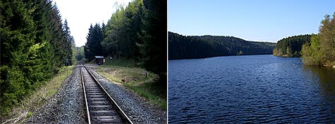 Landschaftliche Impressionen von der Harzquerung