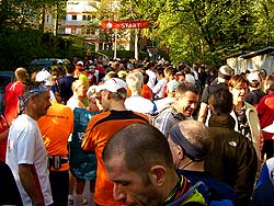 Startaufstellung bei der Harzquerung