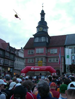 Rennsteiglauf Supermarathon: Start in Eisenach