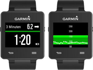 Uhrzeit - Verlauf - vivoactive